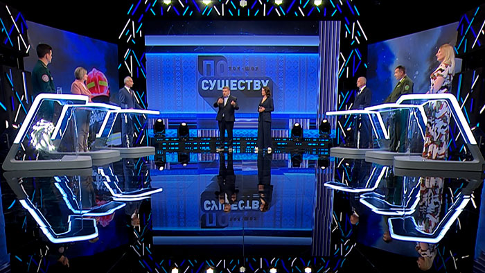 Страна сплотилась! Спикеры ток-шоу обсудили, как Беларусь справилась с ураганом и его последствиями Страна сплотилась! Спикеры ток-шоу обсудили, как Беларусь справилась с ураганом и его последствиями