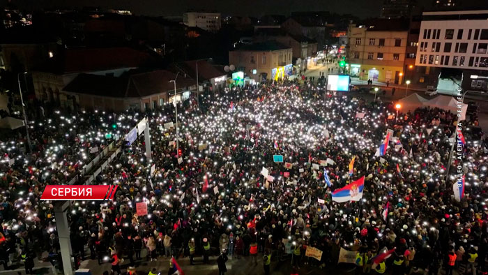 Трагедия в Нови-Саде – в Сербии продолжаются антикоррупционные акции