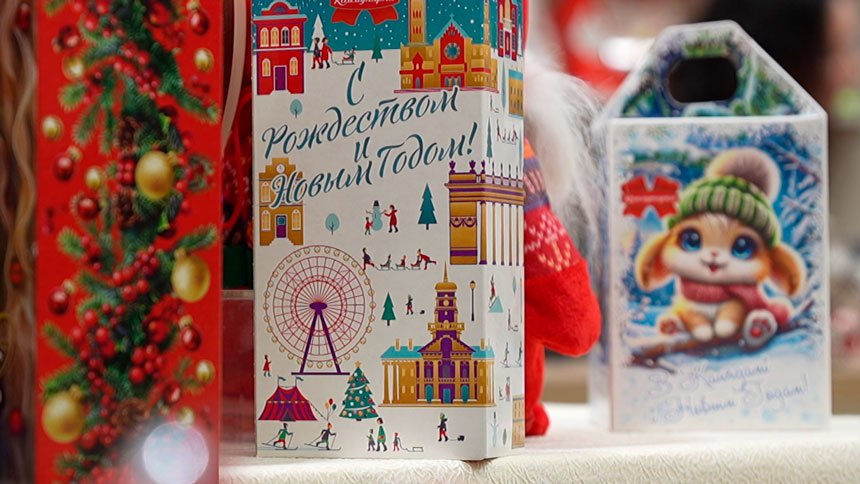 Кондитерские фабрики выпустят около 3 миллионов новогодних подарков