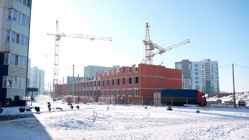 В Бресте ведётся строительство новой школы на 1020 мест
