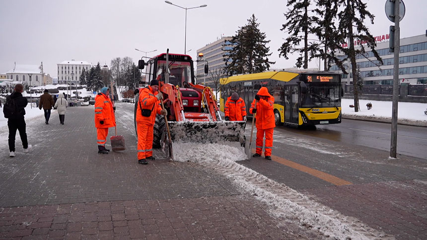 Горремавтодор заготовил свыше 9 тыс. тонн соли и более 20 тыс. тонн песко-соляных смесей