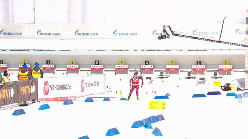 Белорусы остались без медалей по итогам гонок преследования на этапе Кубка Содружества по биатлону