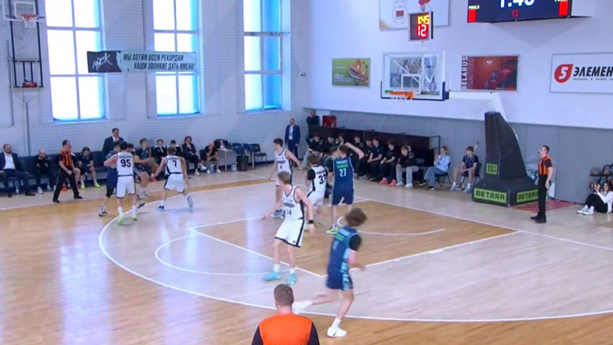 В чемпионате Единой молодежной лиги баскетболисты «Минска» уступили «Зениту-М»