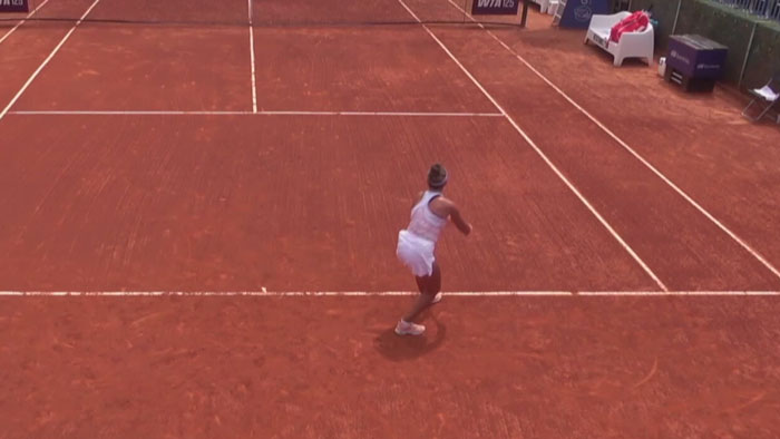 Ирина Шиманович вышла в 1/8 финала теннисного турнира WTA-125
