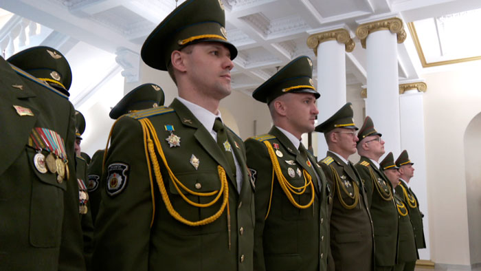 В Военной академии Беларуси состоялся выпуск офицеров факультета Генштаба Вооружённых Сил