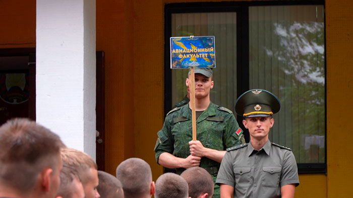 Будущие офицеры и военачальники – в Военную академию Беларуси прибыло более 750 новобранцев
