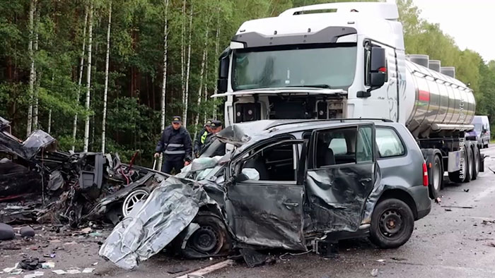 Серьёзное ДТП произошло на М1 в Ивацевичском районе – погибли 5 человек