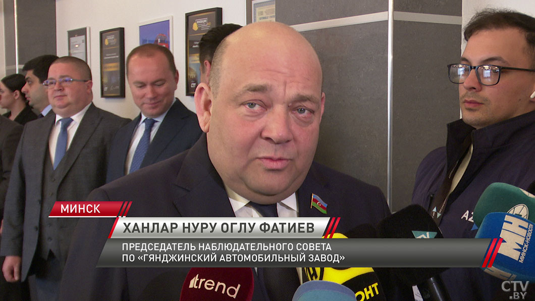 МАЗ поставит 100 машинокомплектов автотехники Гянджинскому автомобильному заводу-6