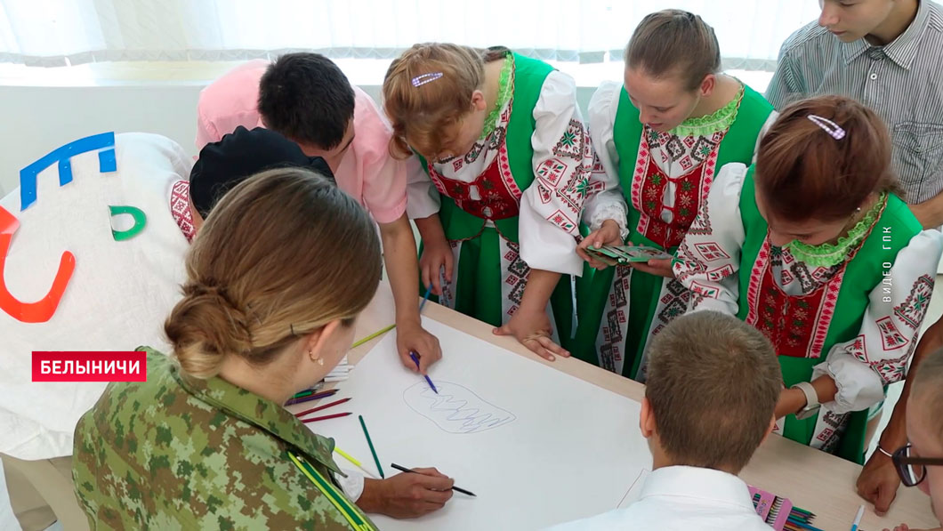 Пограничники устроили праздник для воспитанников белыничской школы-интерната -2