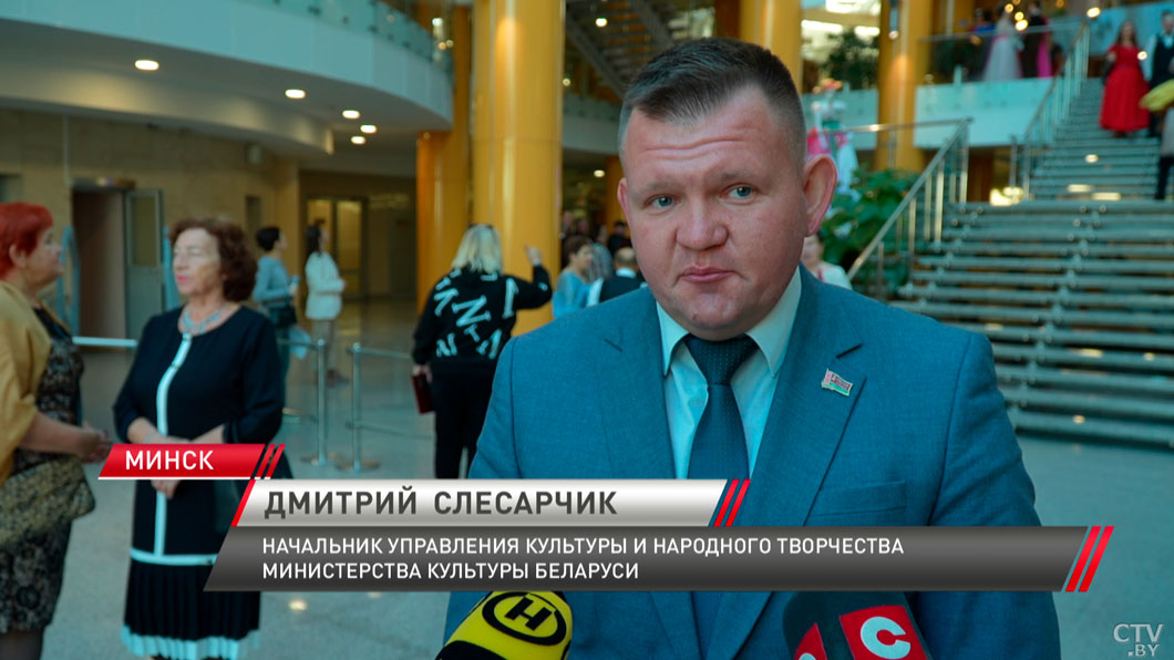 Работники культуры отметили свой праздник балом в Национальной библиотеке Беларуси-10