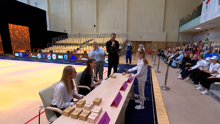 Турнир по художественной гимнастике на призы Марины Лобач собрал около 80 граций трёх стран