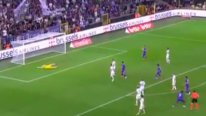 Минское «Динамо» уступило бельгийскому «Андерлехту» в ответном матче плей-офф Лиги Европы