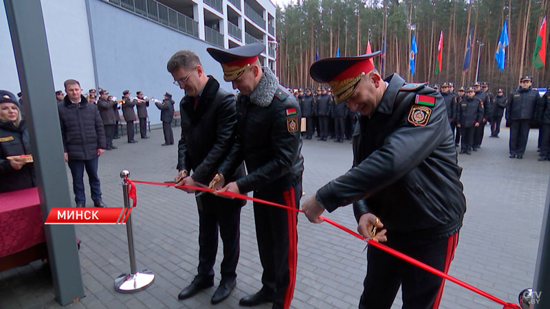 Новый общественный пункт охраны правопорядка открыли в Минске-2