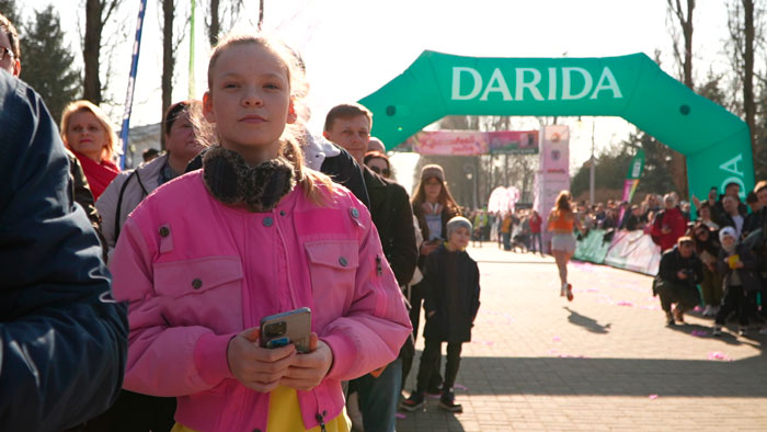 На старте только девушки – в Минске прошёл марафон «Красивый забег»