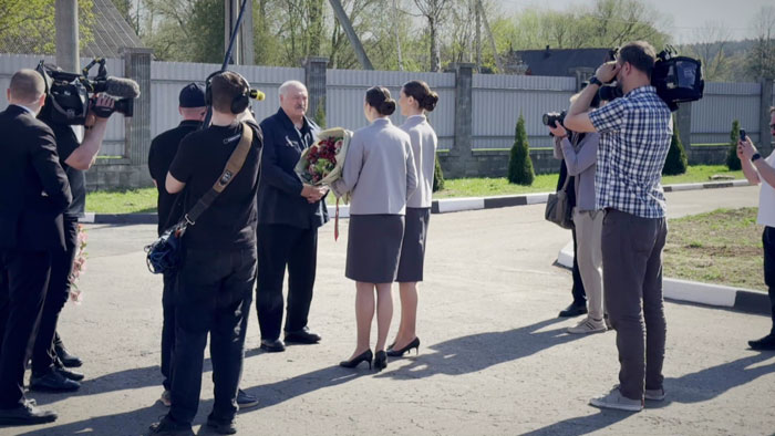 Лукашенко посещает агрогородок Копысь, который стал прототипом программы «Деревня будущего»