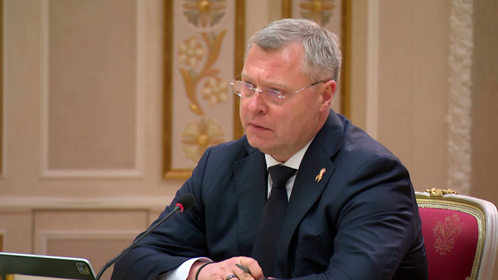 Губернатор Астраханской области подтвердил готовность нарастить объёмы перевалки белорусских грузов
