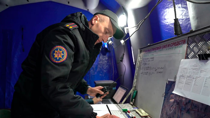 Более 80 спасателей оттачивали навыки ликвидации последствий масштабных катастроф в Минском районе