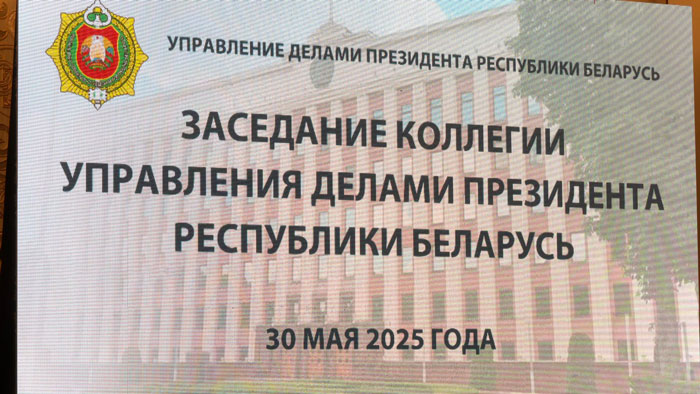 Реализацию инвестпроектов обсудили на коллегии Управления делами Президента