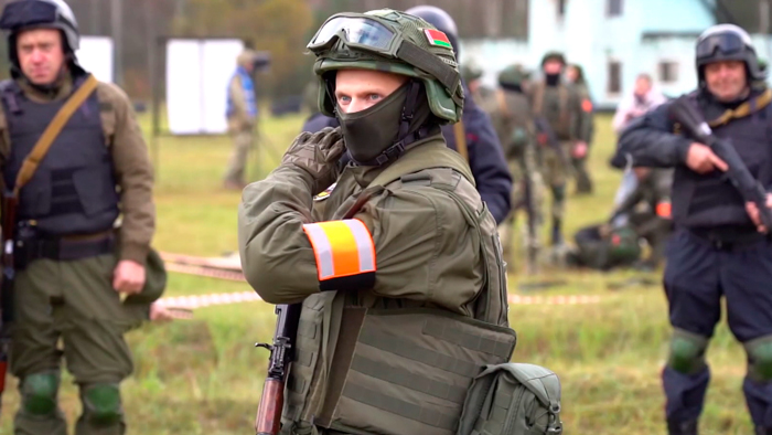 В Полоцке прошли комплексные занятия с военнообязанными добровольцами