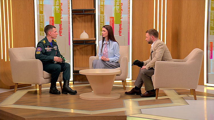 Разработка для спасателей-пожарных – финалист «100 идей для Беларуси» показал свое изобретение