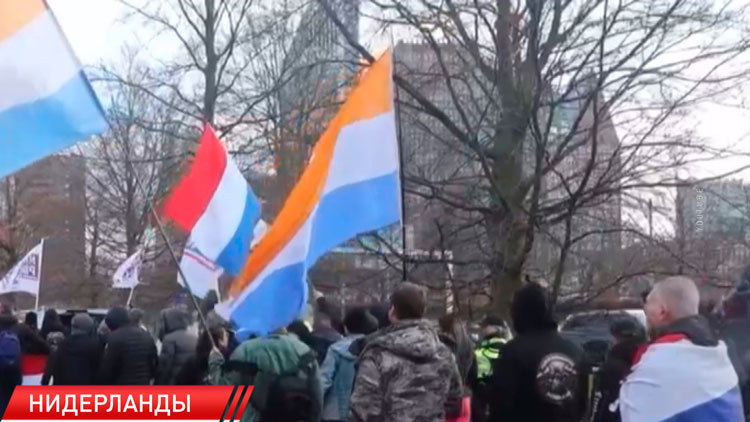 В Гааге прошли марши против наплыва беженцев