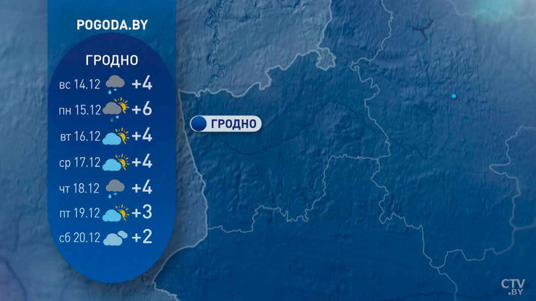 Мокрый снег, дождь и гололёд – новая порция осадков ждёт белорусов на неделе-5