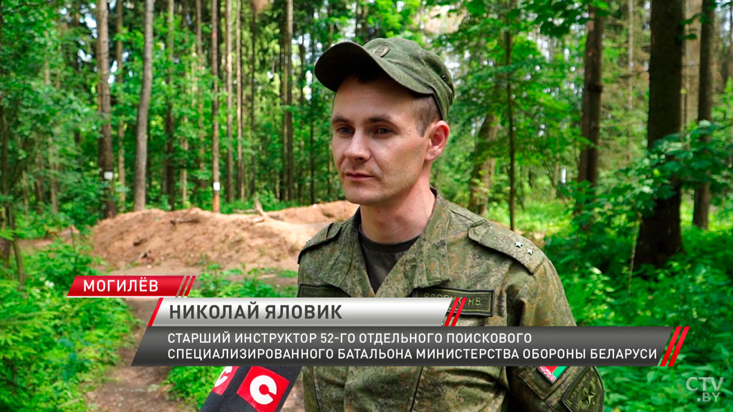 В Казимировском лесу Могилёва установили памятный знак жертвам геноцида-10