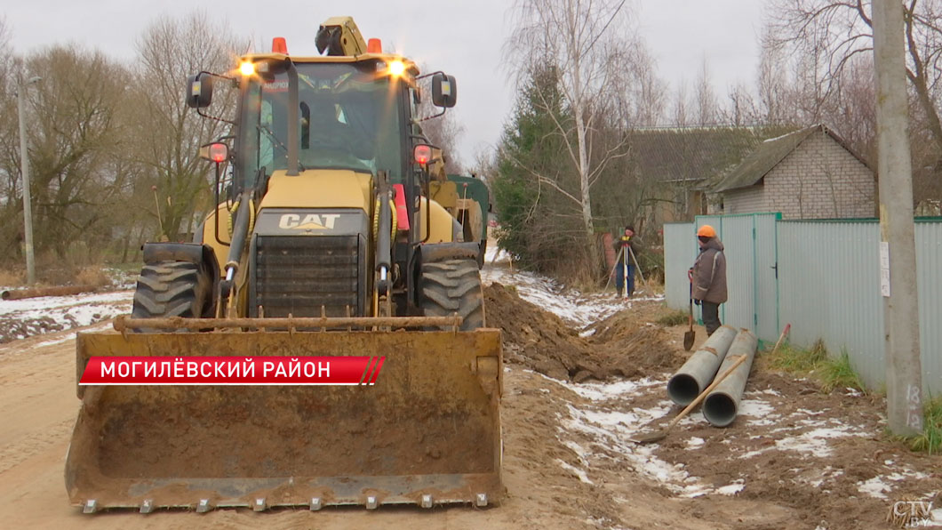 В деревне Могилёвской области решат острый вопрос с весенними подтоплениями-6