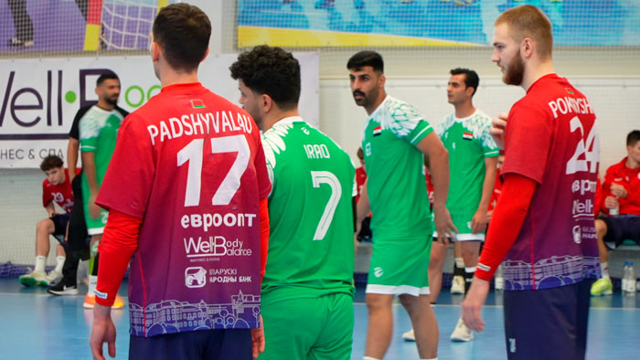 Сборные Беларуси и Ирака провели товарищеский матч по гандболу