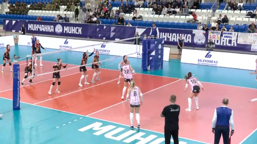 «Минчанка» выиграла Суперкубок Беларуси по волейболу