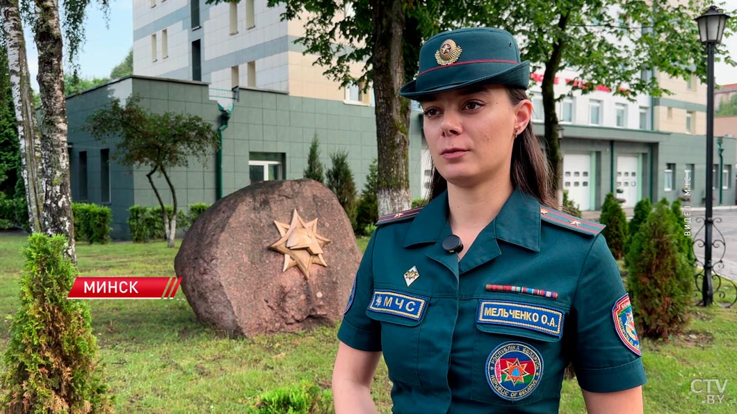 Спасатели устраняют последствия ливня в Минске-2