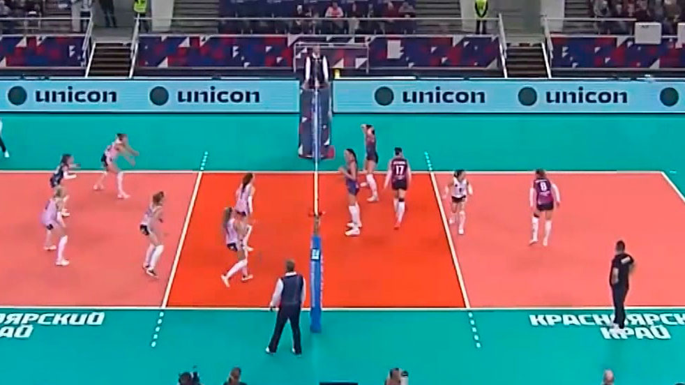 Волейболистки «Минчанки» потерпели восьмое поражение подряд в российской Суперлиге