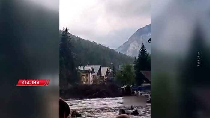 Жара в Италии сменилась разрушительными наводнениями