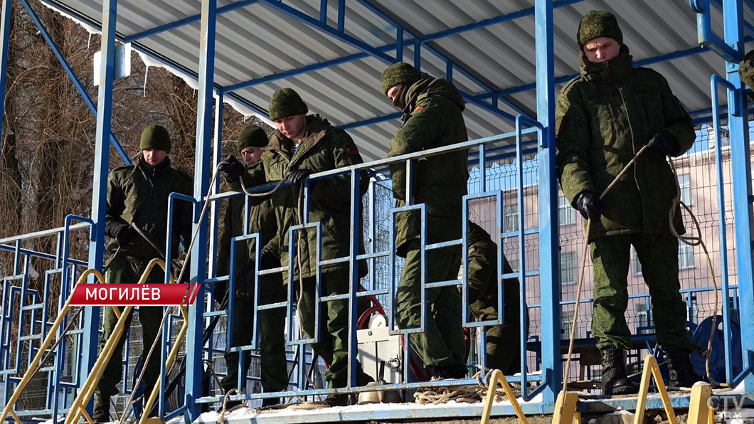 В Могилёве проходит учебный сбор водолазных подразделений Вооружённых Сил Беларуси-6
