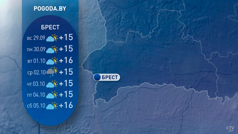 Дожди и туманы. Синоптики рассказали о погоде в Беларуси-4