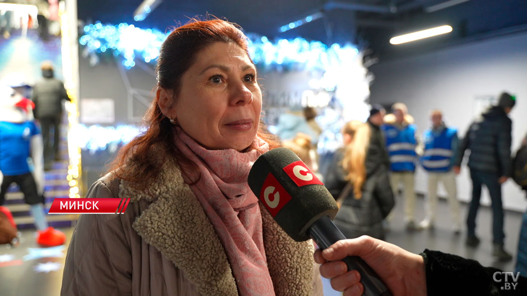 В Минске на льду «Олимпик Арены» прошла традиционная «Олимпийская ёлка» -6