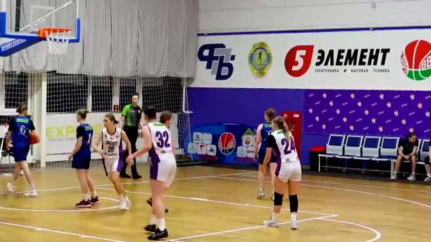 В ЧБ по баскетболу женская команда «Горизонта» разгромила брестскую «Викторию»