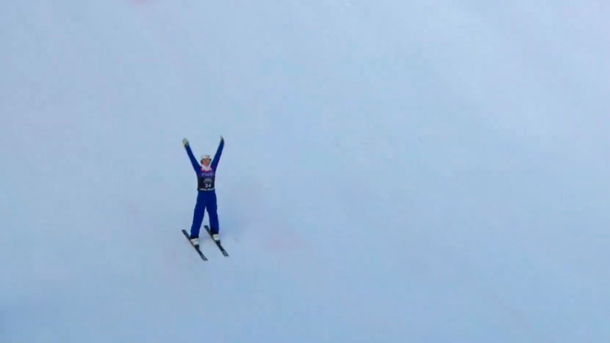 Белорусская фристайлистка Анна Гуськова завоевала лицензию на зимние Олимпийские игры в Италии