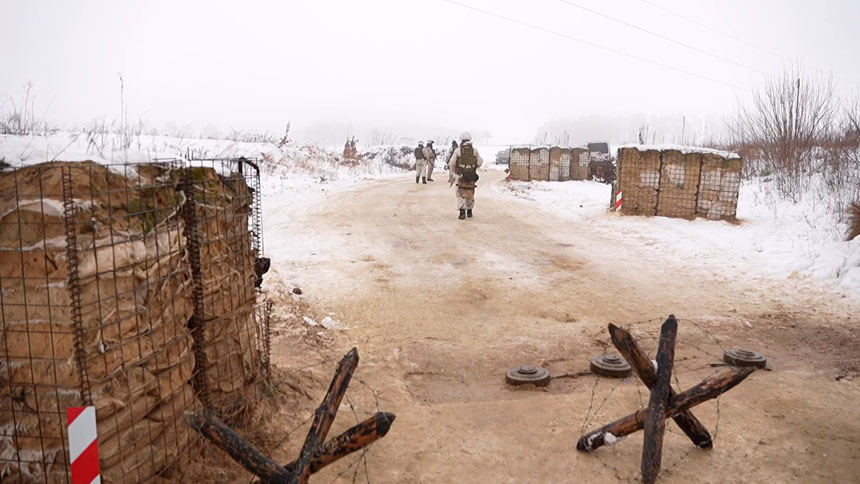 Атаки дронов и засады противников – Вольфович посетил одно из подразделений 38-й бригады