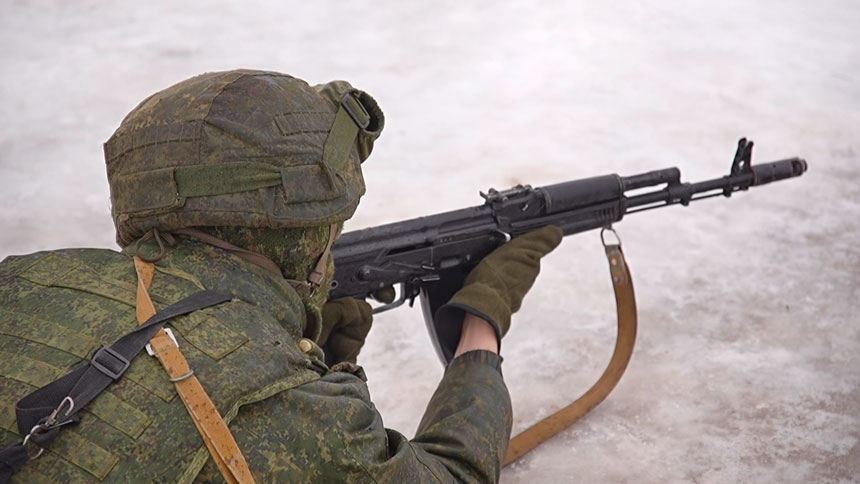 Контрольные стрельбы – военные 11-й отдельной мехбригады проходят проверку боеготовности