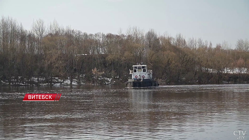 На Западной Двине дали старт сезону навигации-2