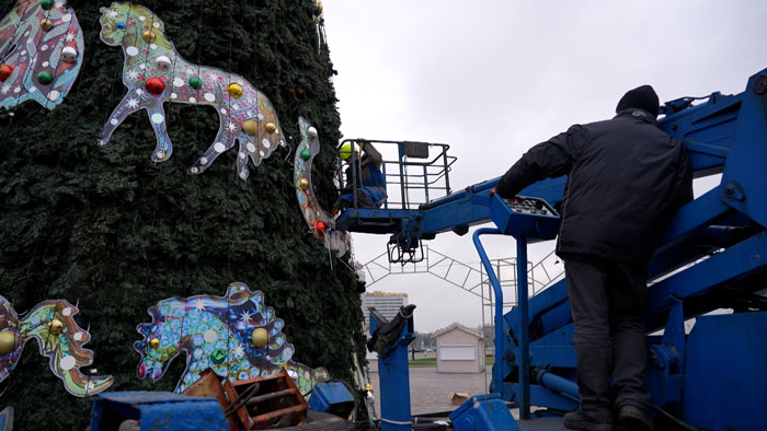 Марафон «Наши дети» и церемония зажжения главной ёлки страны начнется 15 декабря