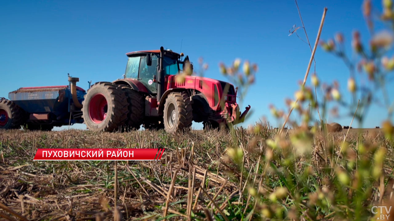 Аграрии Пуховичского района заготовили свыше 370 тыс. тонн кормов – работы продолжаются-2