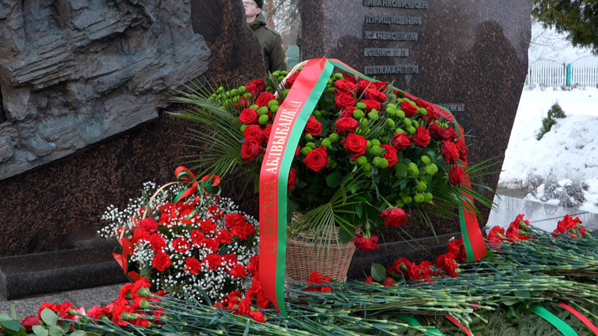 В Любани чествовали воинов-интернационалистов