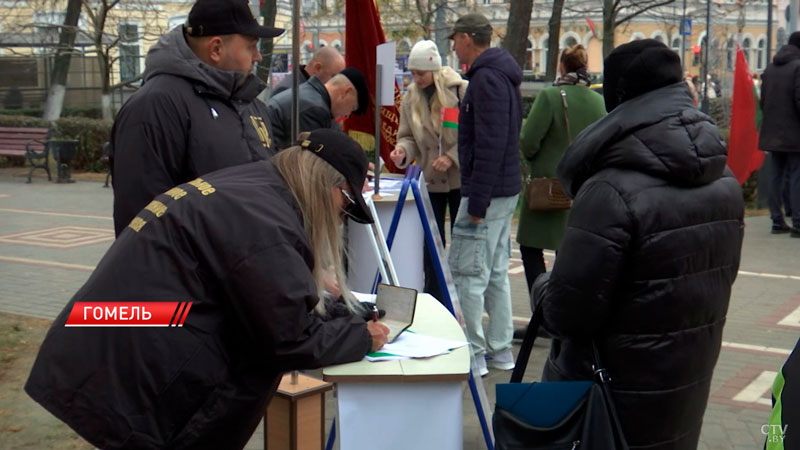 По всей Беларуси проходят пикеты в поддержку потенциальных кандидатов на пост Президента-8