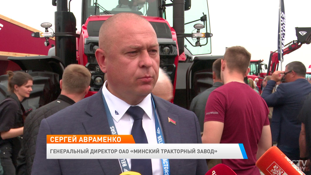 Самый мощный трактор в мире! На «Белагро» показали новинки белорусской техники-5