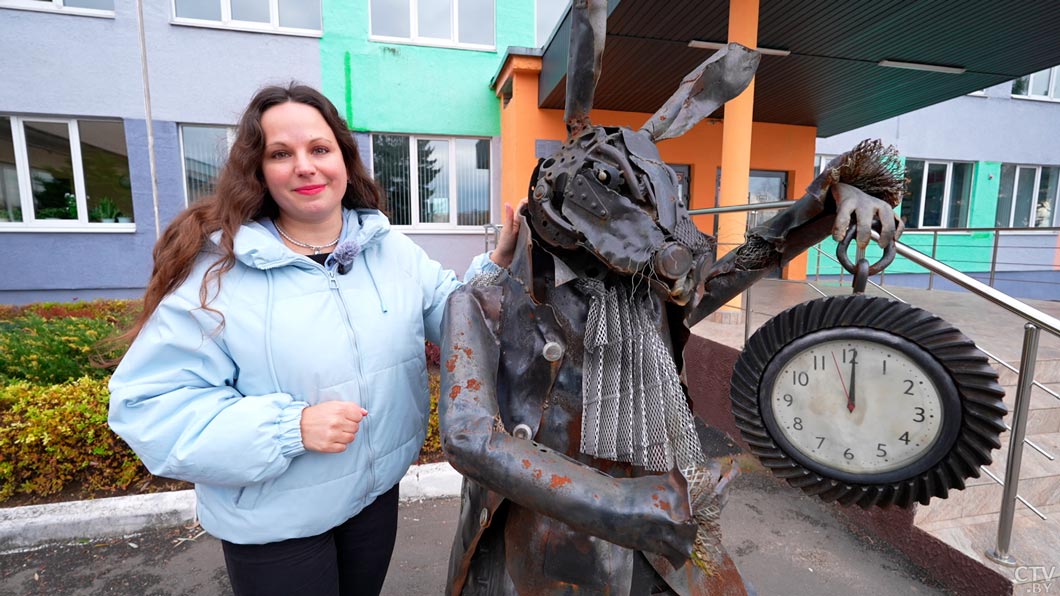 Таких символов года вы точно не видели! Директор колледжа создаёт металлические фигуры в стиле стимпанк-1