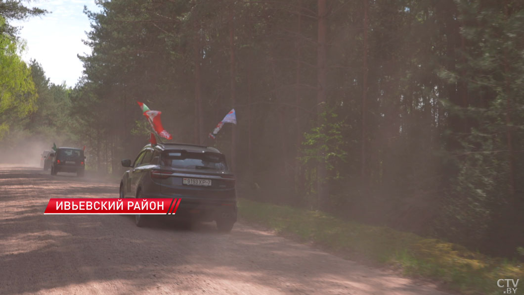 Автопробег по знаковым местам Налибокской пущи организовали работники лесного хозяйства Беларуси-2