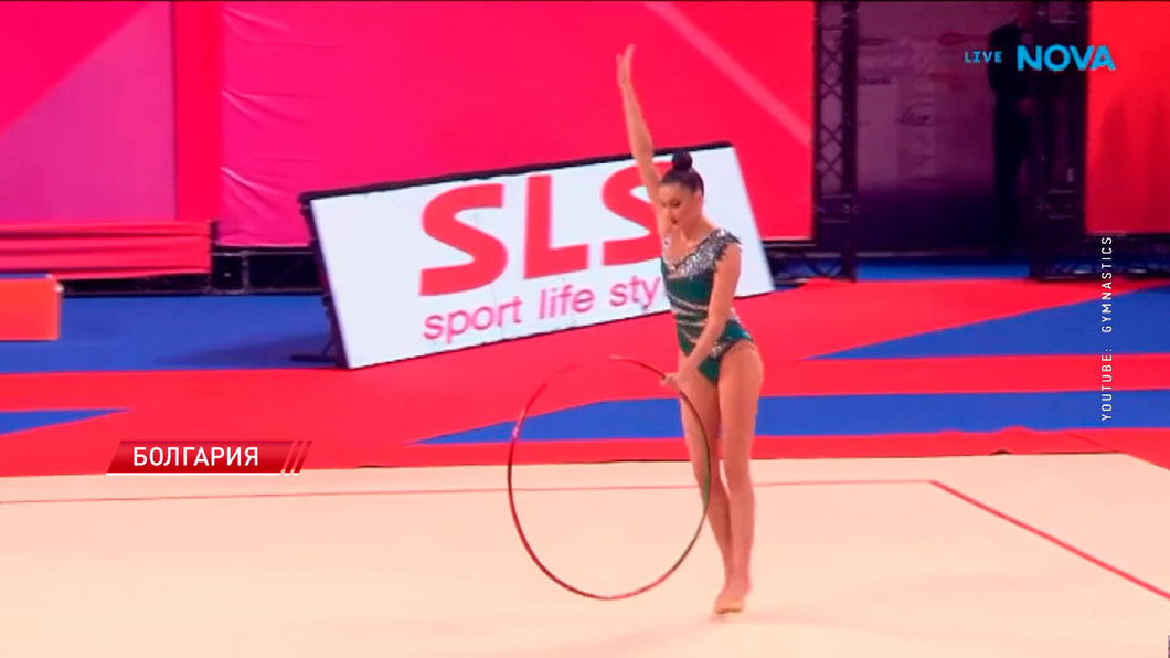 Алина Горносько вышла в два финала в отдельных упражнениях на этапе Кубка мира по художественной гимнастике