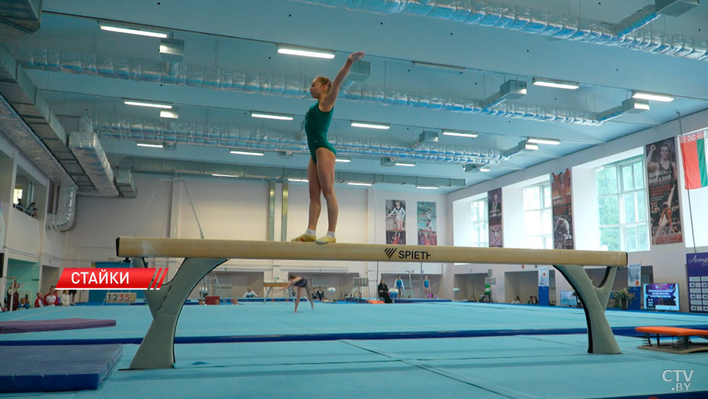 В «Стайках» стартовал международный турнир по спортивной гимнастике-2